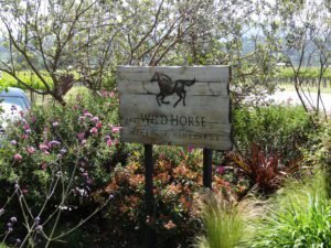 wild horse winery sign