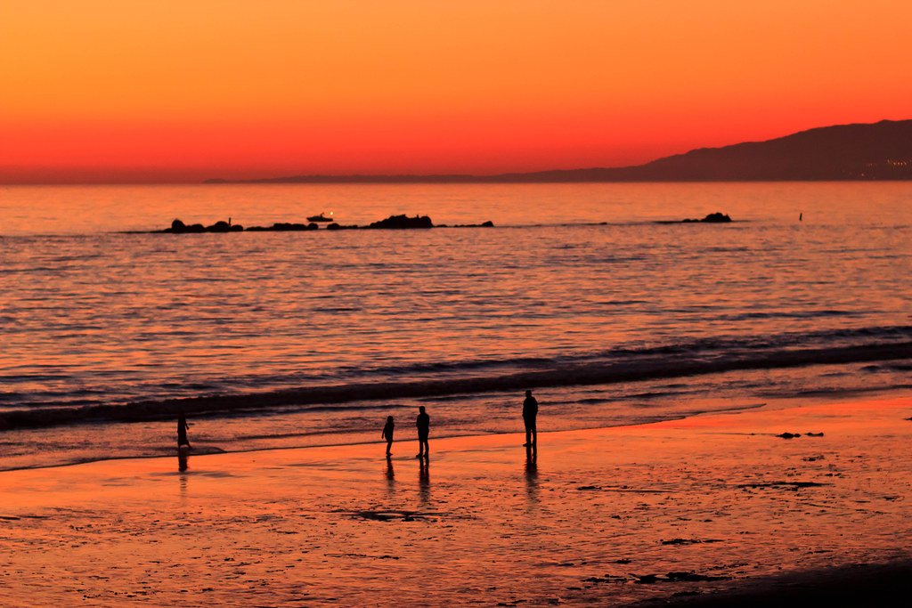 santa barbara sunset